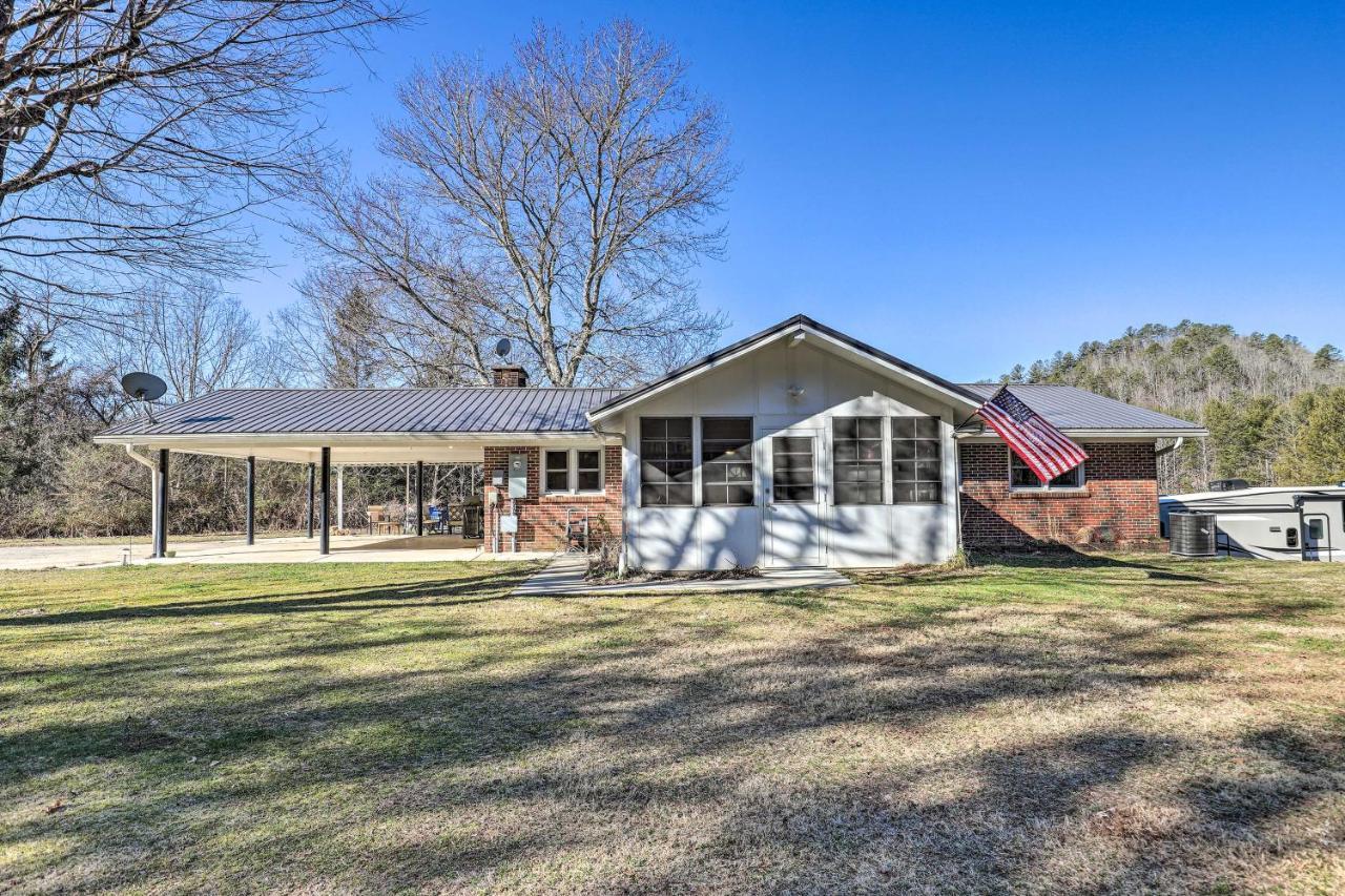 Blue Ridge Mountain Escape With Hot Tub, Grill! Villa Brevard Exterior foto